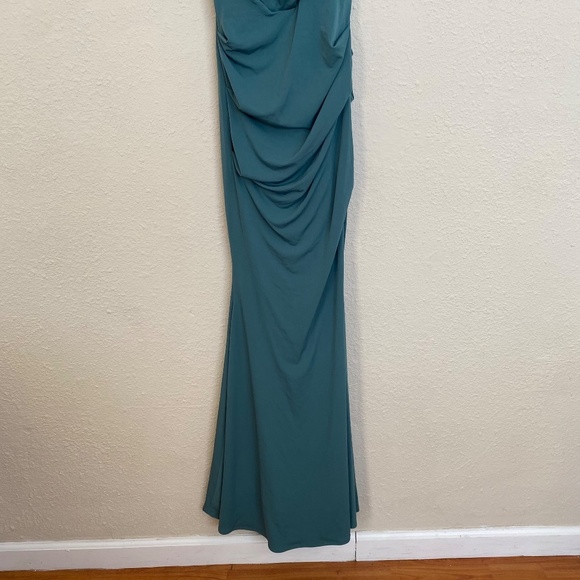 HOUSE OF CB 'Milena' Forest green Corset Maxi Dress /Size XS NWOT - Picture 8 of 15